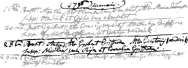 17960128 DTB-RK_Zw'dam dp Antje dv G Griffioen - G Vendrik